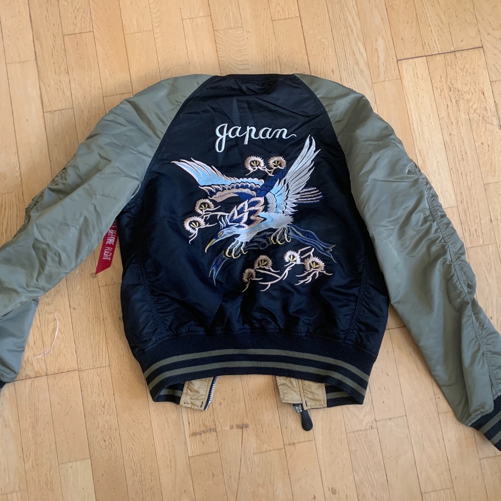 Alpha Industries  Slim Fit MA-1 Souvenir
